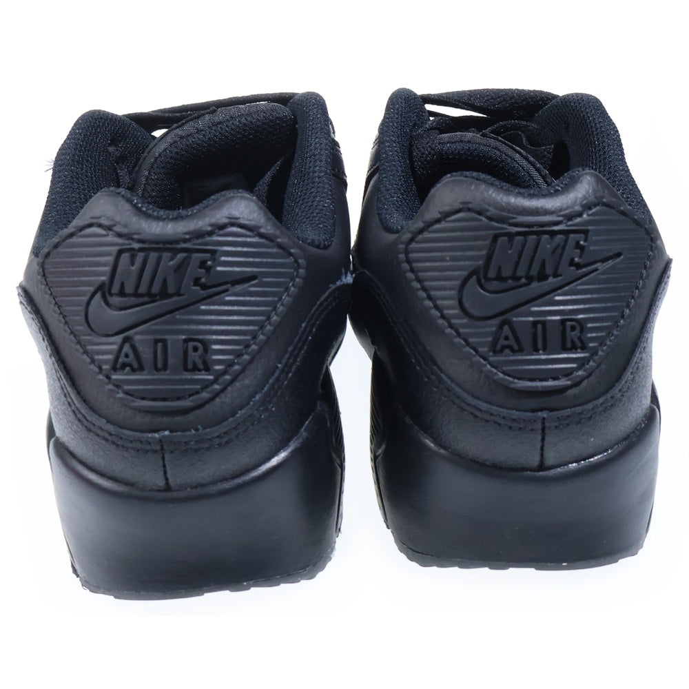 NIKE(ナイキ) GS AIR MAX 90 LTR TRIPLE BLACK エア マックス 90 LTR トリプル ブラック レディース US6.5Y/24.5cm CD6864-028