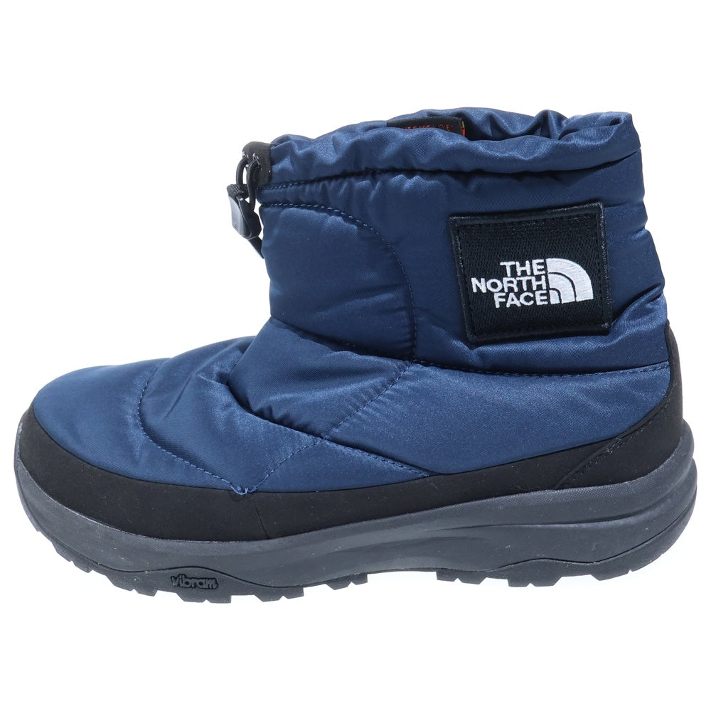 THE NORTH FACE(ザノースフェイス) NUPTSE BOOTIE ヌプシ エンブロイダリーロゴデザイン キルティングブーツ ネイビー 1041728N3X