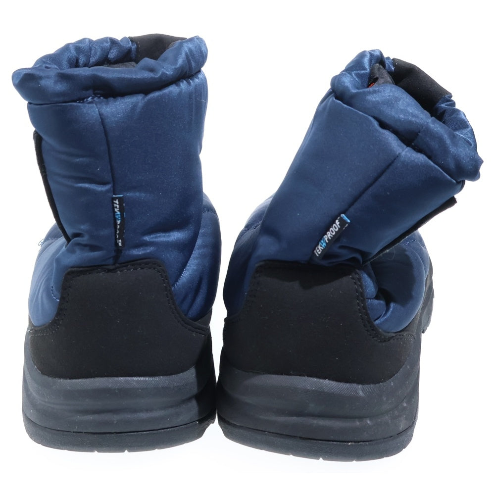 THE NORTH FACE(ザノースフェイス) NUPTSE BOOTIE ヌプシ エンブロイダリーロゴデザイン キルティングブーツ ネイビー 1041728N3X