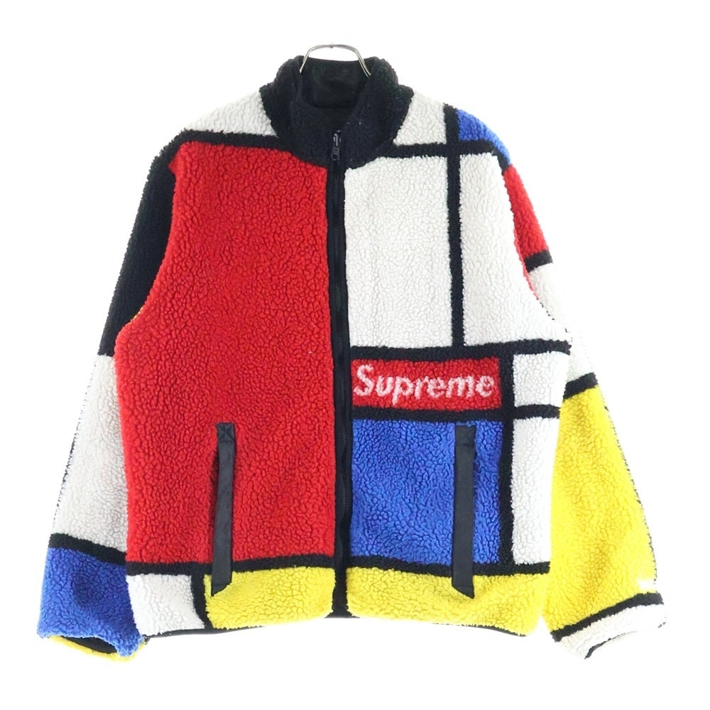 SUPREME(シュプリーム) 20AW Reversible Colorblocked Fleece Jacket リバーシブル カラーブロック フリースジャケット マルチ