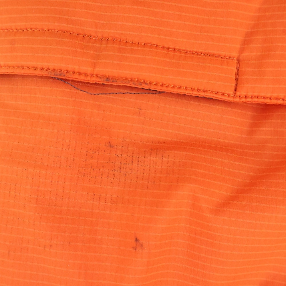 GUCCI(グッチ) 21AW ×THE NORTH FACE ノースフェイス ロゴデザイン マルチポケット 中綿カーゴパンツ オレンジ 663764