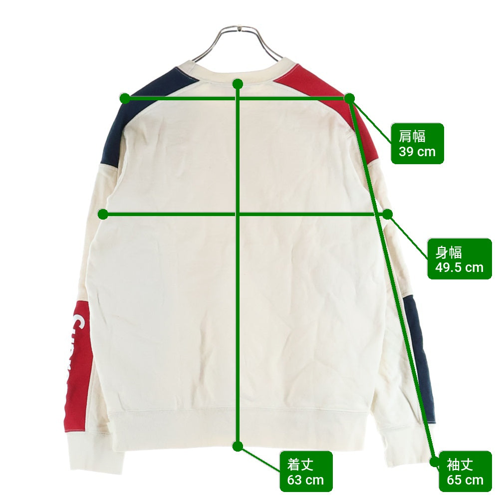 SUPREME(シュプリーム) 19SS Formula Crewneck フォーミュラ ロゴアームデザイン クルーネック スウェット トレーナー ベージュ