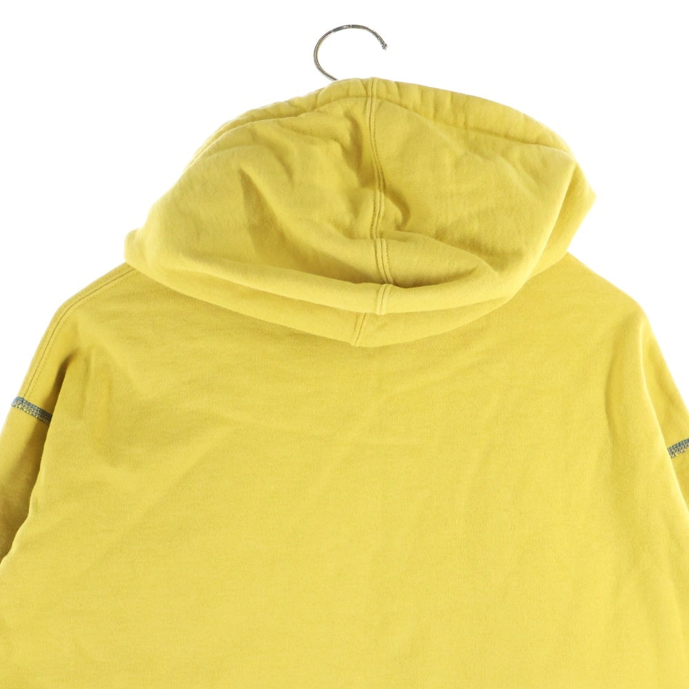 SUPREME(シュプリーム) 19AW Spread Logo Hooded Sweatshirt スプレッドロゴ フーデッド スウェット パーカー イエロー