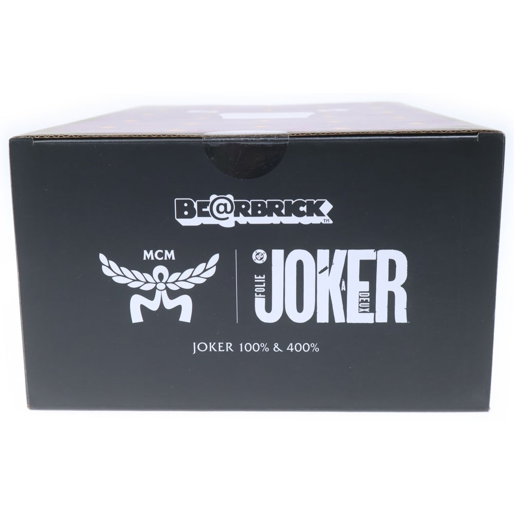 MEDICOM TOY(メディコムトイ) BE@RBRICK MCM THE JOKER 100%&400% エムシーエム ザ ジョーカー フィギュア 人形 パープル