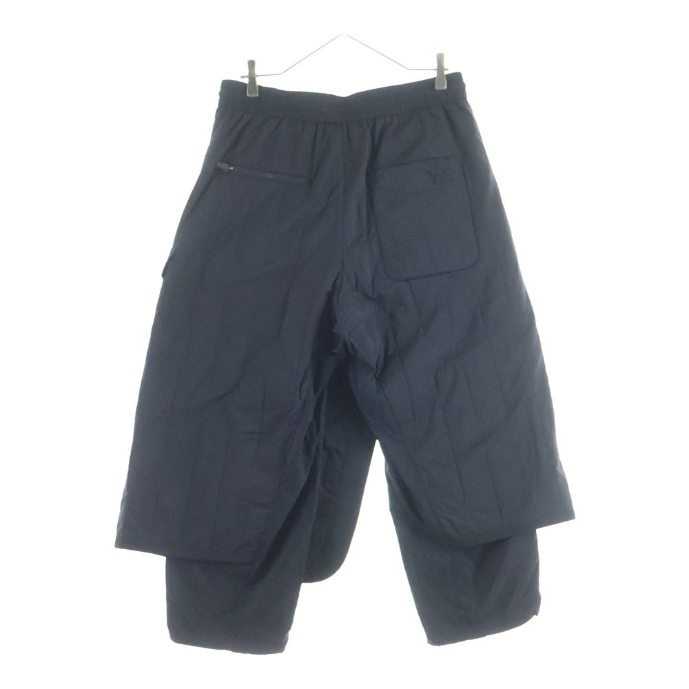 Y-3(ワイスリー) 21AW M CH2 CLOUD INSULATED PANTS クラウド インサレイテッド 中綿パンツ ブラック A2E001