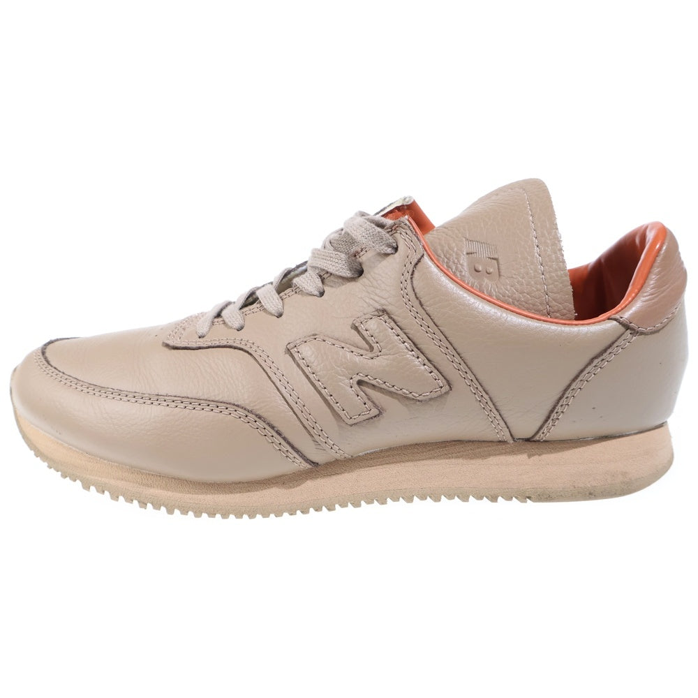 New Balance(ニューバランス) ×AURALEE MLC100AU COMP100 オーラリー シュリンクレザー ローカットスニーカー ブラウン US9/27cm