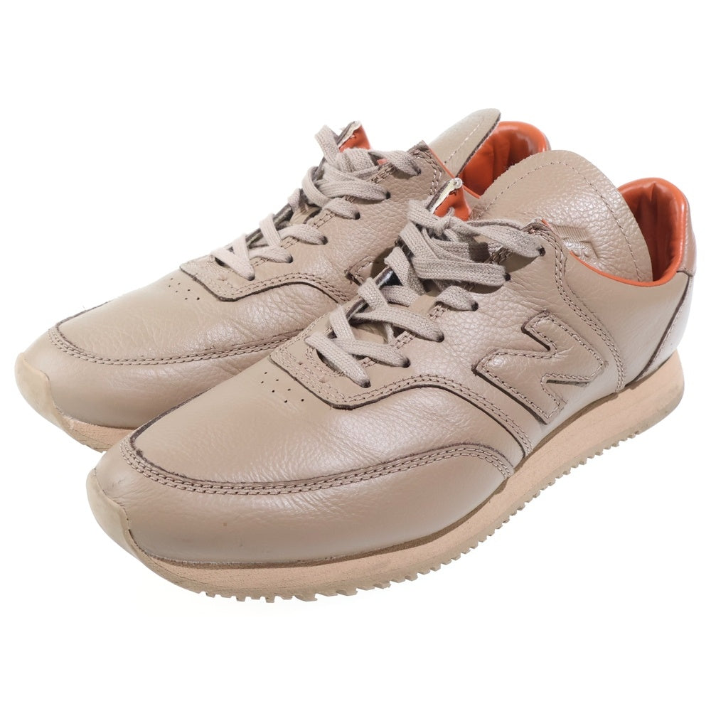 New Balance(ニューバランス) ×AURALEE MLC100AU COMP100 オーラリー シュリンクレザー ローカットスニーカー ブラウン US9/27cm