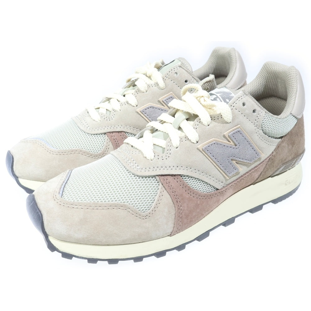 New Balance(ニューバランス) ×AURALEE U475AE オーラリー スエードレザー ローカットスニーカー グレー US9.5/27.5cm