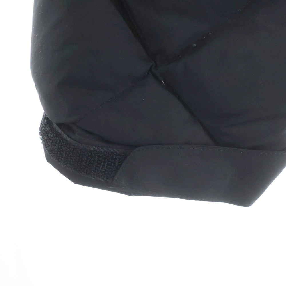 VAINL ARCHIVE(バイナルアーカイブ) PUFF JACKET パフ ナイロンダウンジャケット ブラック VAH24F001