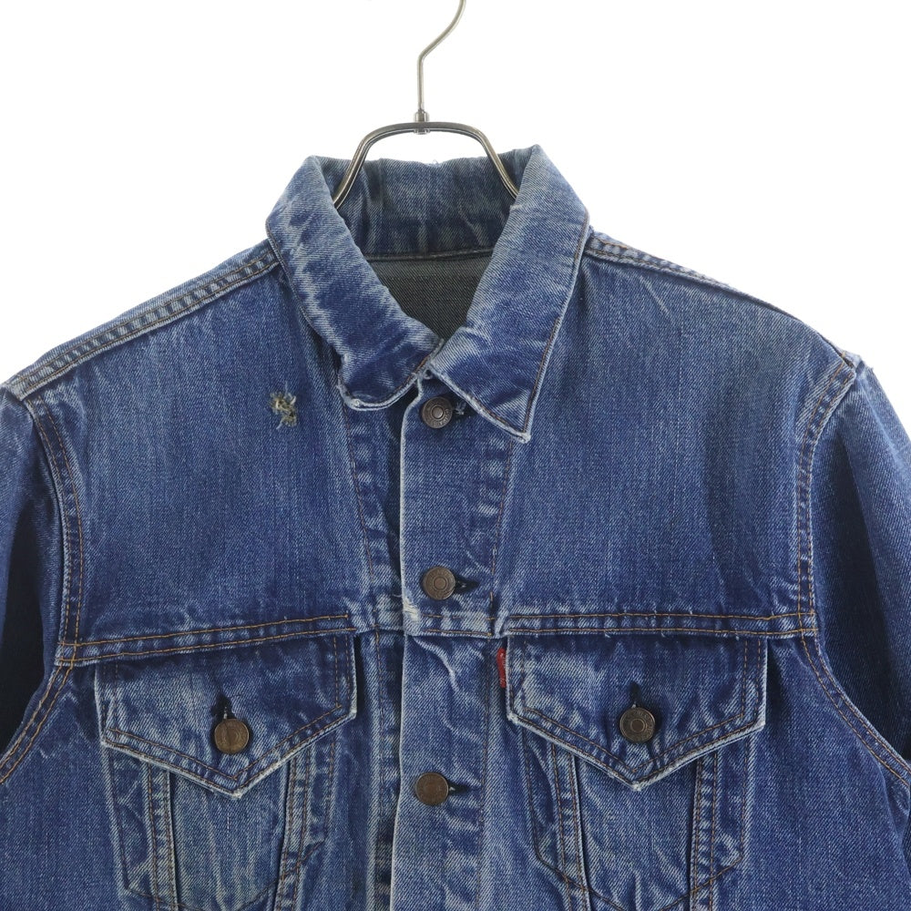 Levi's(リーバイス) 60-70S VINTAGE 70505 ボタン裏525 USA製 両面タブ ビックE 4TH デニムトラッカージャケット インディゴ