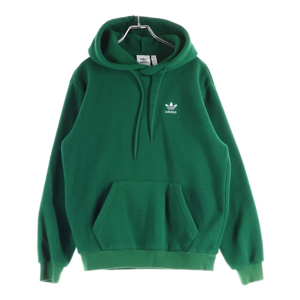 adidas(アディダス) Polar Fleece Pullover Hoodie Originals ポーラーフリース プルオーバーフーディー パーカー グリーン GE5213