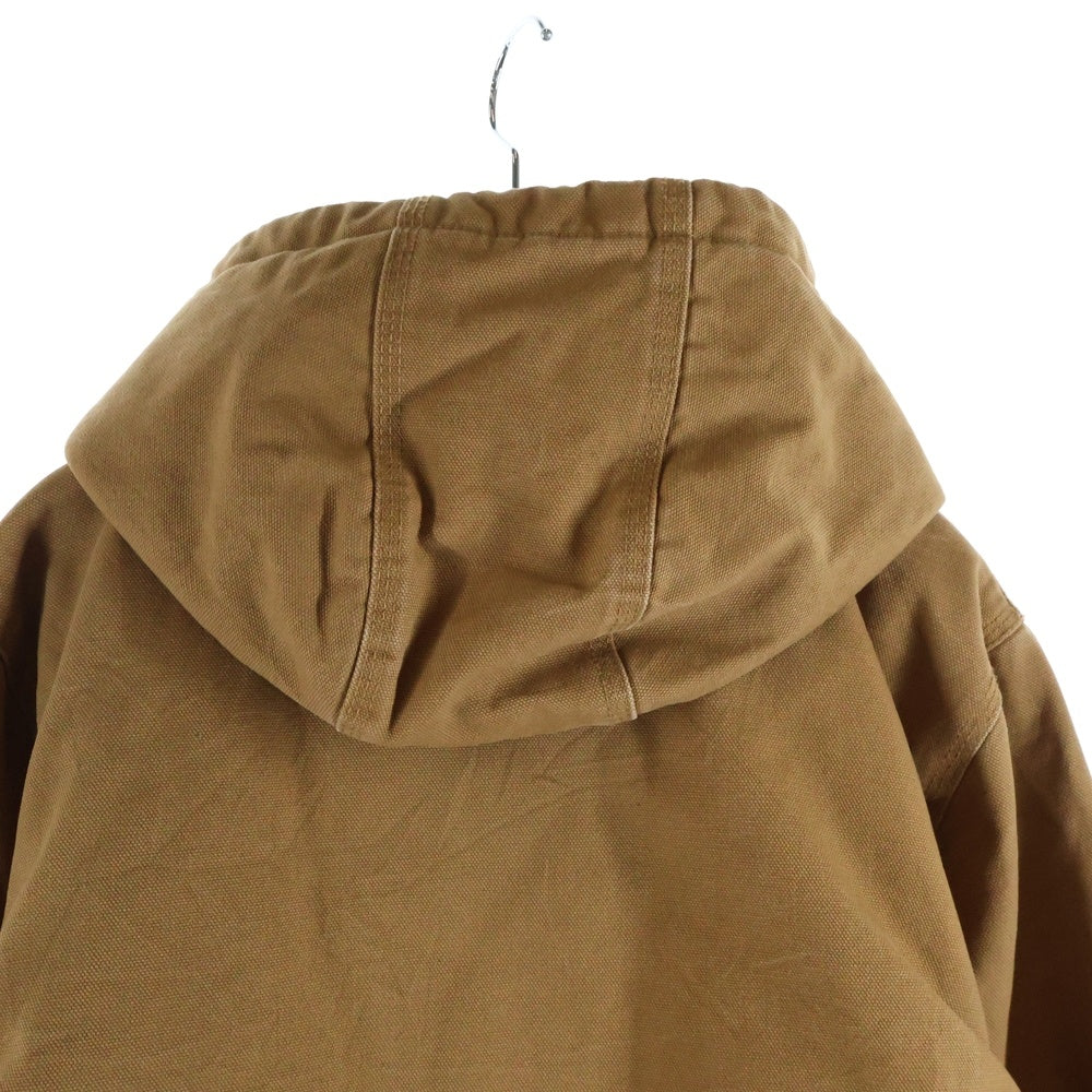 Carhartt WIP(カーハート ダブリューアイピー) ACTIVE JACKET アクティブ ダックキャンバス フーデッドジャケット ブラウン