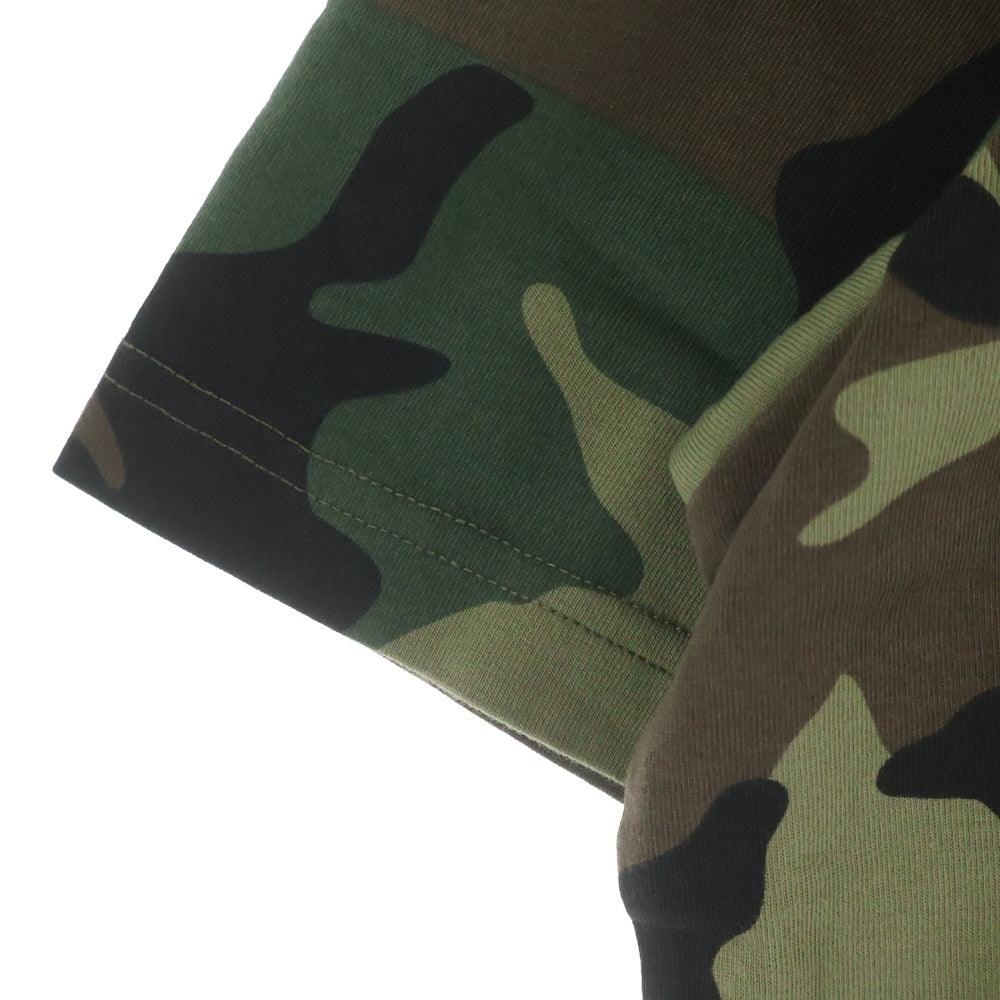 SUPREME(シュプリーム) 25SS Small Box Tee Woodland Camo ウッドランドカモ スモールボックスロゴ クルーネック 半袖Tシャツ カットソー カーキ