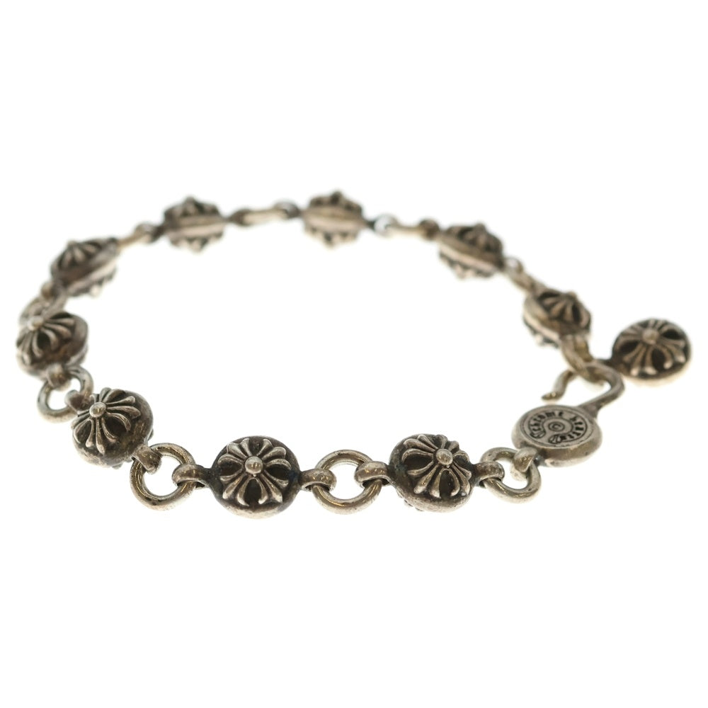 CHROME HEARTS(クロムハーツ) NO2 BALL #2クロスボールブレスレット シルバー BCA176