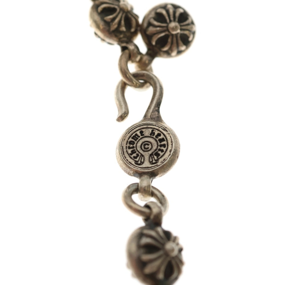 CHROME HEARTS(クロムハーツ) NO2 BALL #2クロスボールブレスレット シルバー BCA176