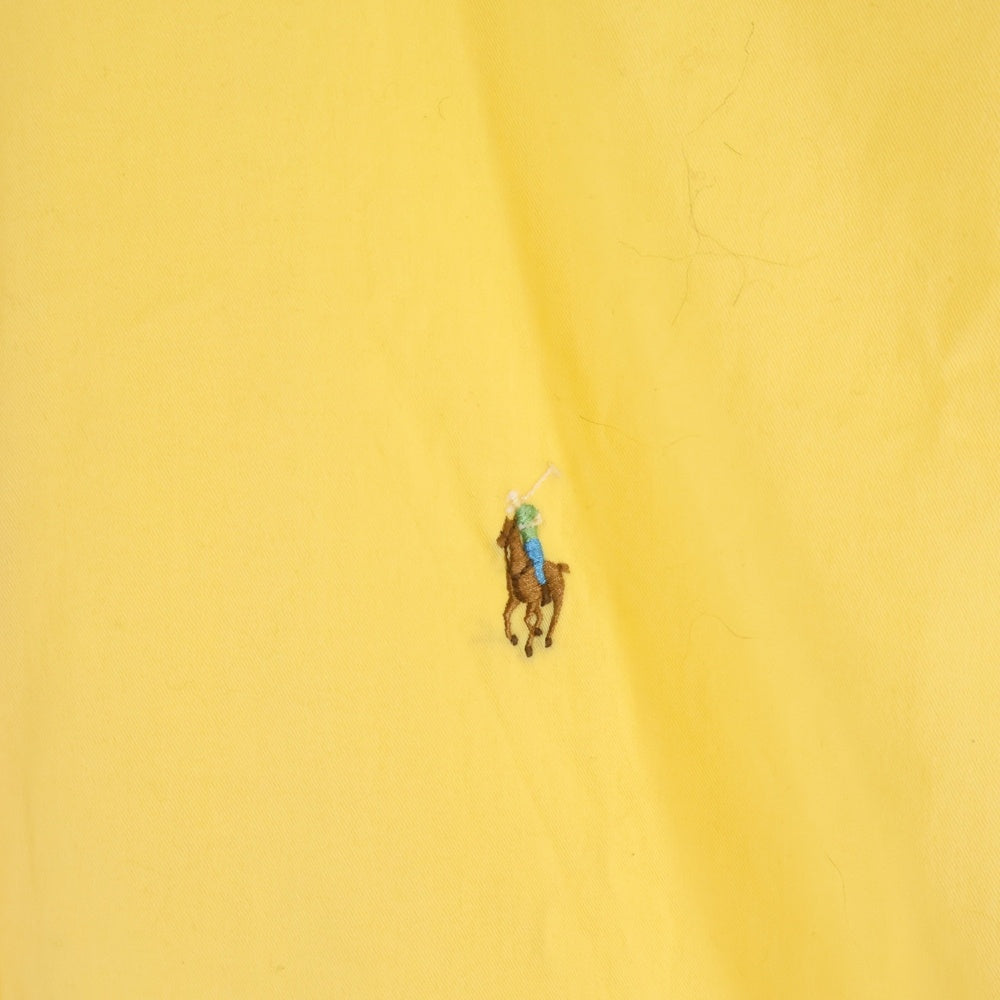 RALPH LAUREN(ラルフローレン) 90-00S BLAKE ブレーク ボタンダウン 半袖シャツ イエロー