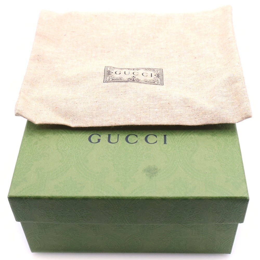 GUCCI(グッチ) HORSEBIT 1955 ホースビット スーパーミニ レザー チェーンショルダーバッグ ブルー 760253 レディース