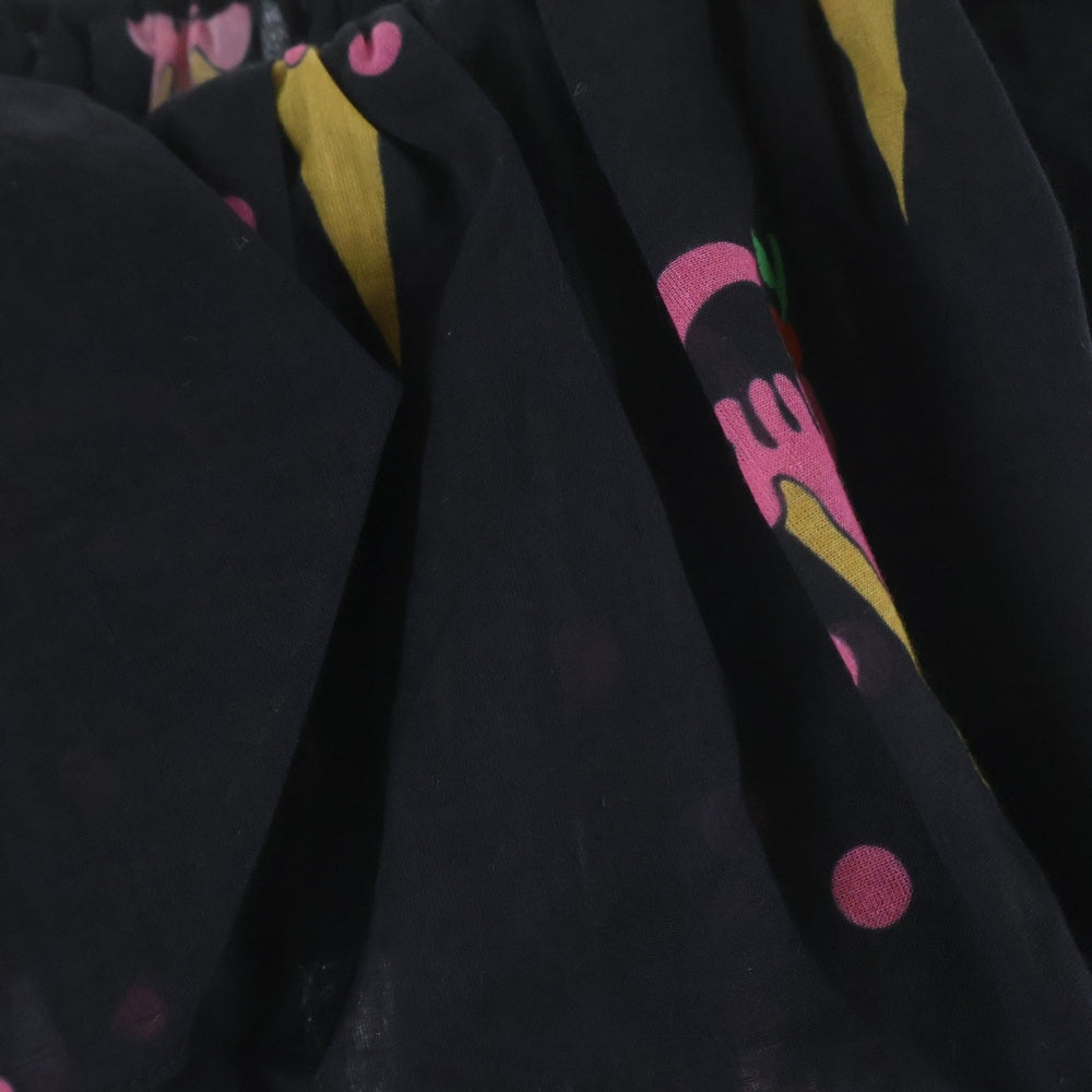 GUCCI(グッチ) 23SS アイスクリームプリント コットンワンピース ブラック レディース 730392