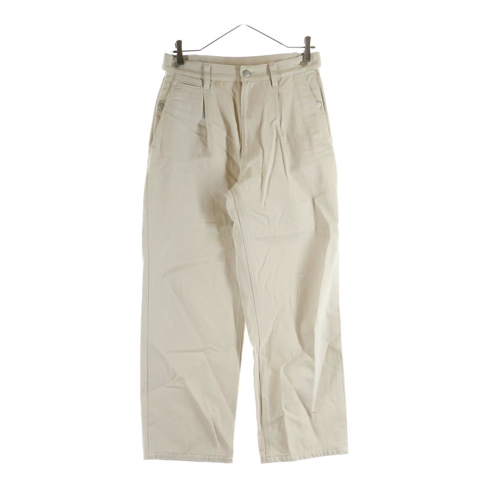 YOKE(ヨーク) 21AW 5P STRAGHT GURKHA DENIM TROUSERS ストレート グルカデニムトラウザーズ ベージュ YK21AW0258P
