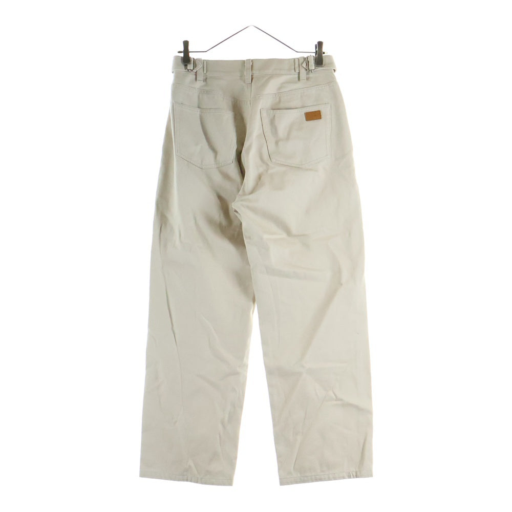 YOKE(ヨーク) 21AW 5P STRAGHT GURKHA DENIM TROUSERS ストレート グルカデニムトラウザーズ ベージュ YK21AW0258P