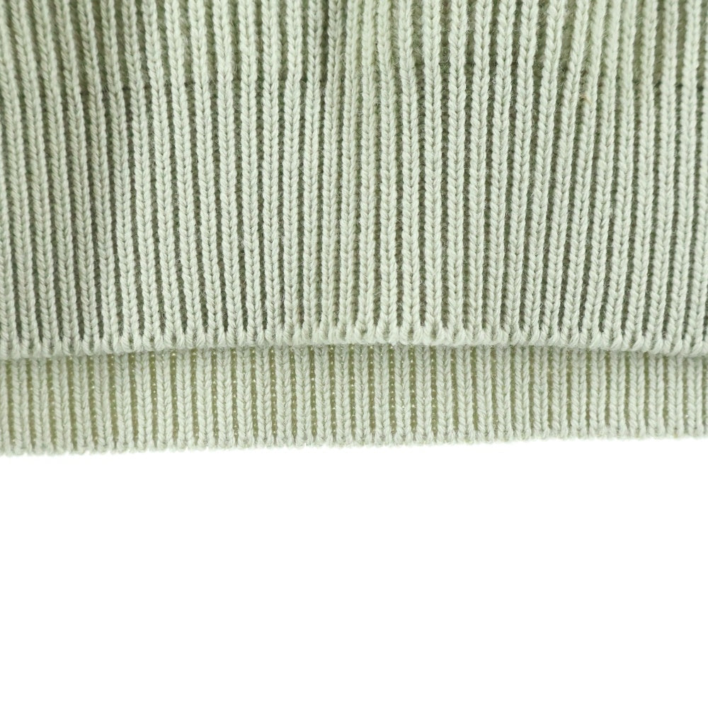 AURALEE(オーラリー) 23AW FRENCH MERINO RIB KNIT P/O フレンチメリノウール リブニット セーター グリーン A23AP02FR