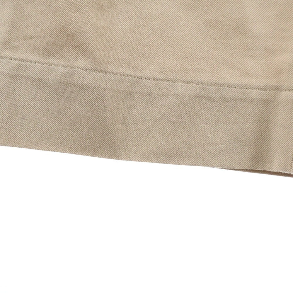 AURALEE(オーラリー) 22AW SUPER FINE WOOL COTTON TWILL SLACKS スーパーファインウール コットンツイル スラックスパンツ ベージュ A22AS02CW