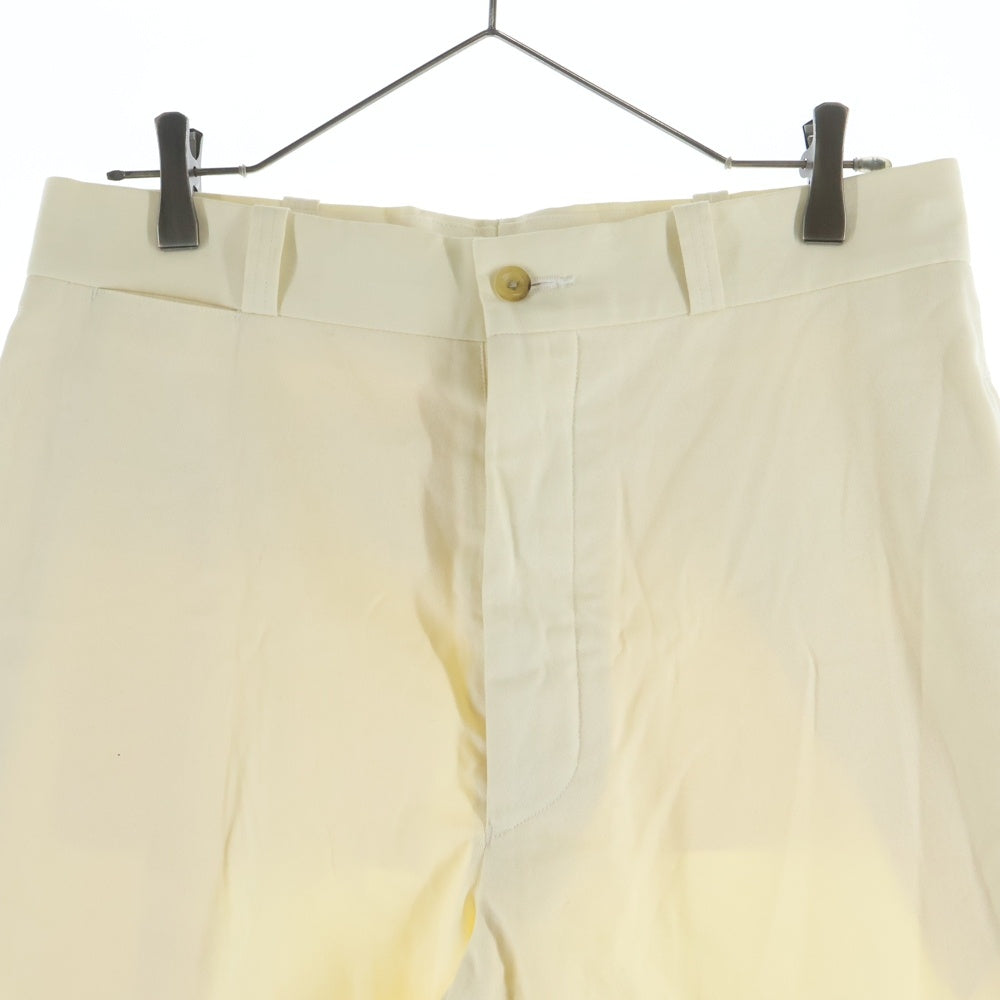 HERILL(ヘリル) Egyptiancotton Chinopants エジプティアンコットン チノパンツ イエロー 23-030-HL-8020-1
