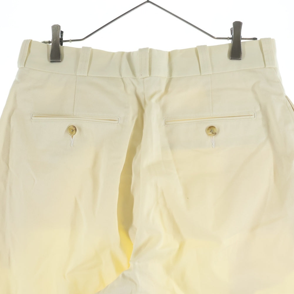 HERILL(ヘリル) Egyptiancotton Chinopants エジプティアンコットン チノパンツ イエロー 23-030-HL-8020-1