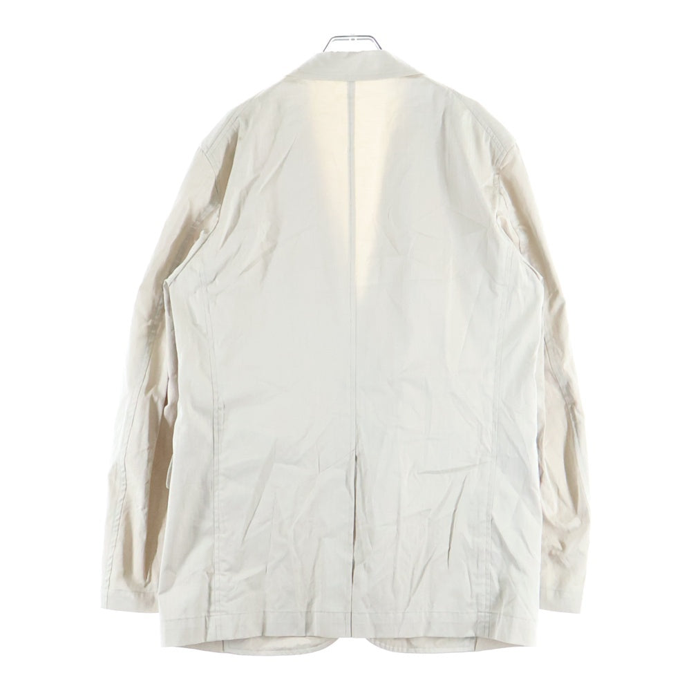 AURALEE(オーラリー) 22SS WASHED FINX HERRINGBONE JACKET ウォッシュド フィンクスヘリンボーン テーラードジャケット アイボリー A22SJ01FH