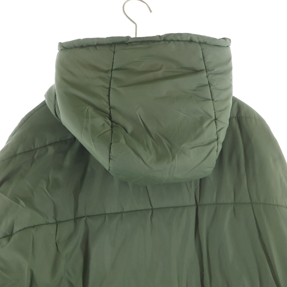 SAPEur(サプール) Puff Jacket フーデッドナイロンパファージャケット カーキ