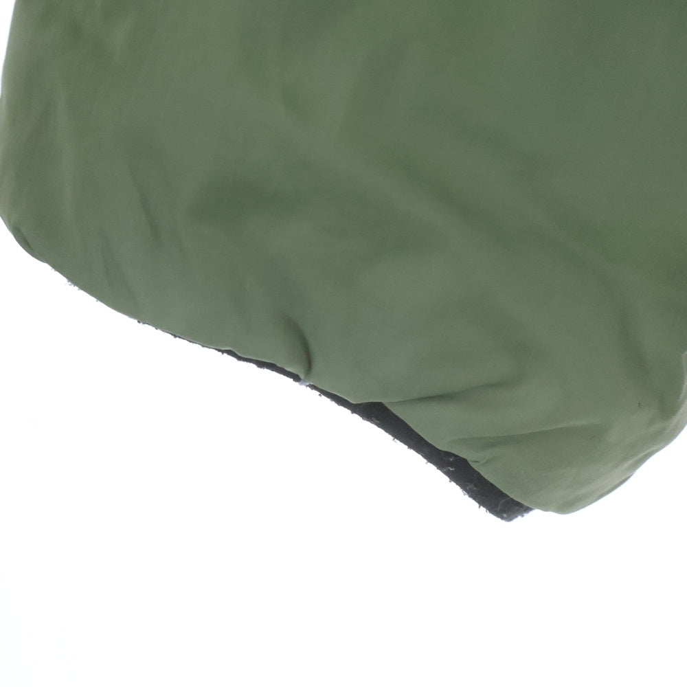SAPEur(サプール) Puff Jacket フーデッドナイロンパファージャケット カーキ