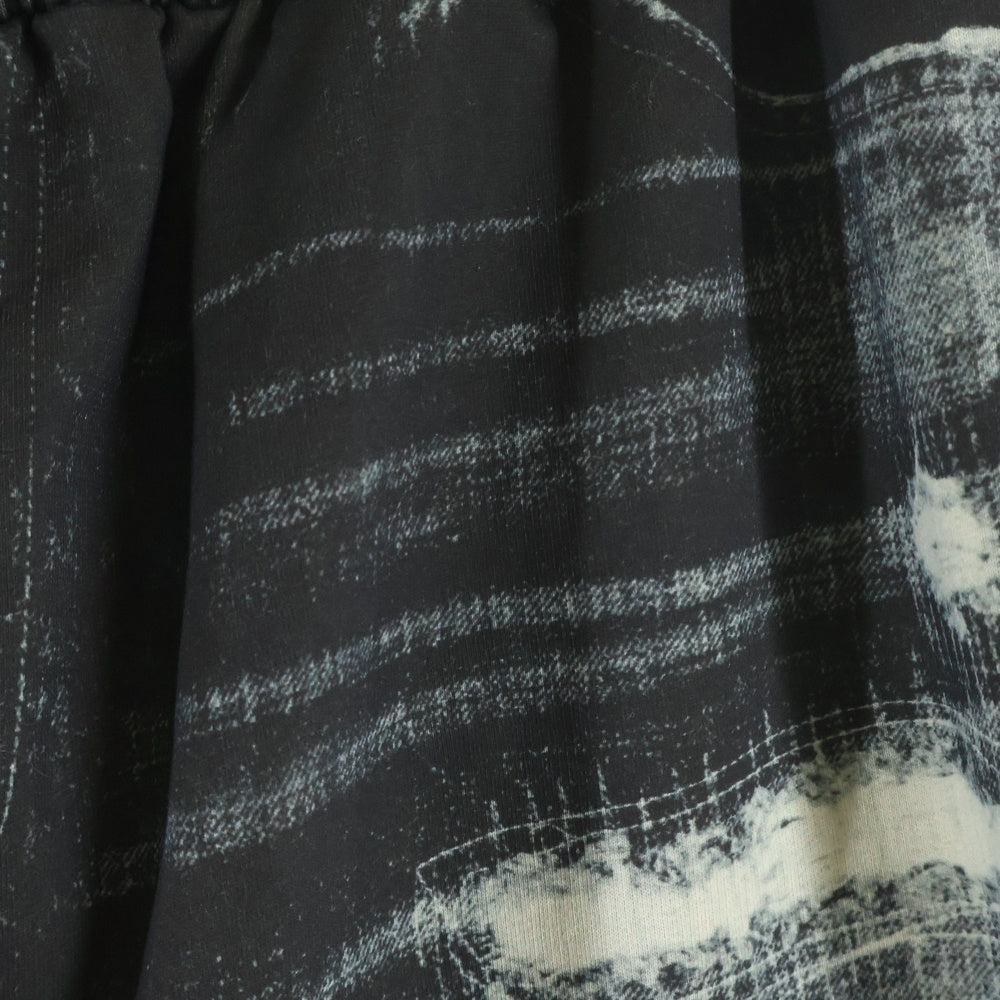 SAPEur(サプール) Lot.5550XX SWEAT PANTS デニム転写 ドローストリング スウェット イージーパンツ
