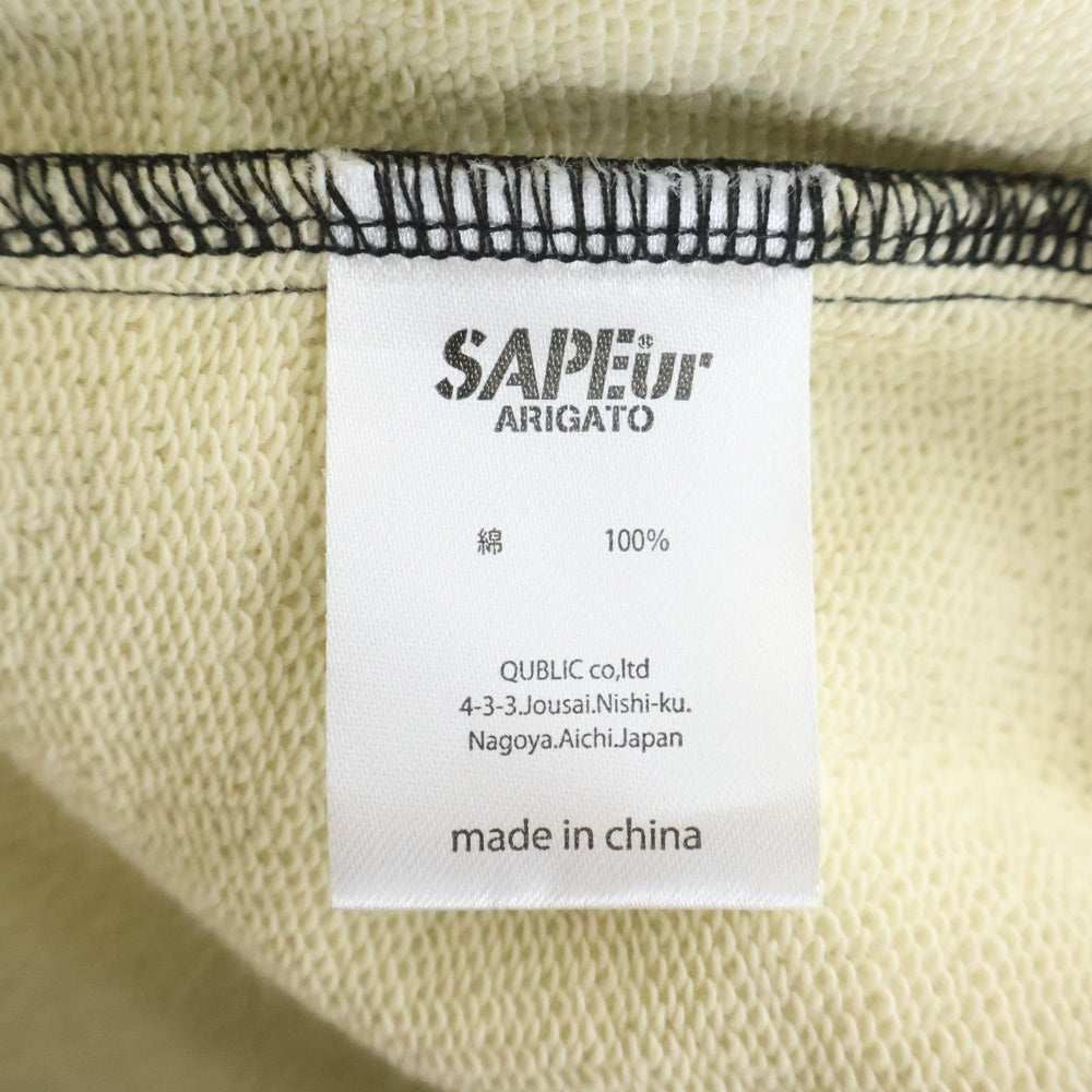 SAPEur(サプール) Lot.5550XX SWEAT PANTS デニム転写 ドローストリング スウェット イージーパンツ