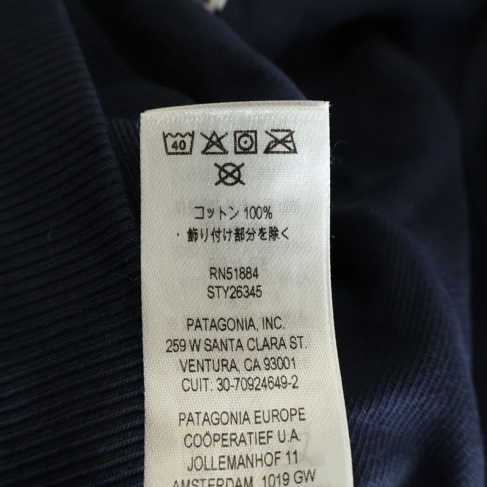 PATAGONIA(パタゴニア) 21AW リジェネラティブオーガニックコットン クルーネックスウェット トレーナー ネイビー STY26345