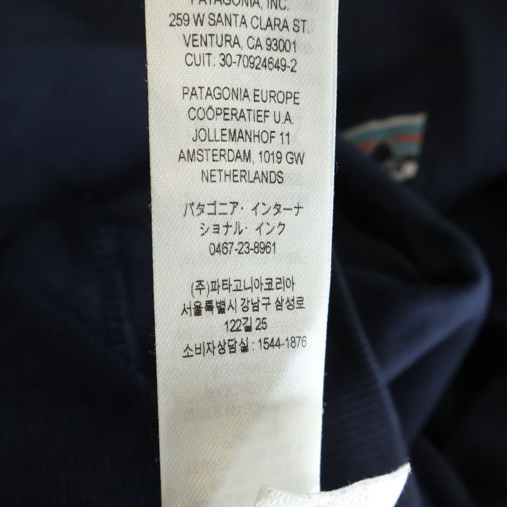 PATAGONIA(パタゴニア) 21AW リジェネラティブオーガニックコットン クルーネックスウェット トレーナー ネイビー STY26345