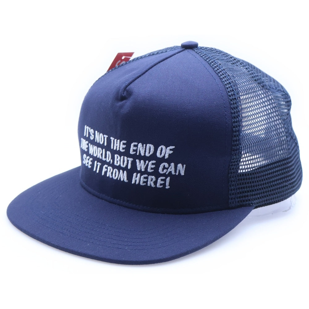 SUPREME(シュプリーム) 19AW End of the World Mesh Back 5-Panel エンドオブザワールド メッシュバック 5パネル キャップ 帽子 ネイビー