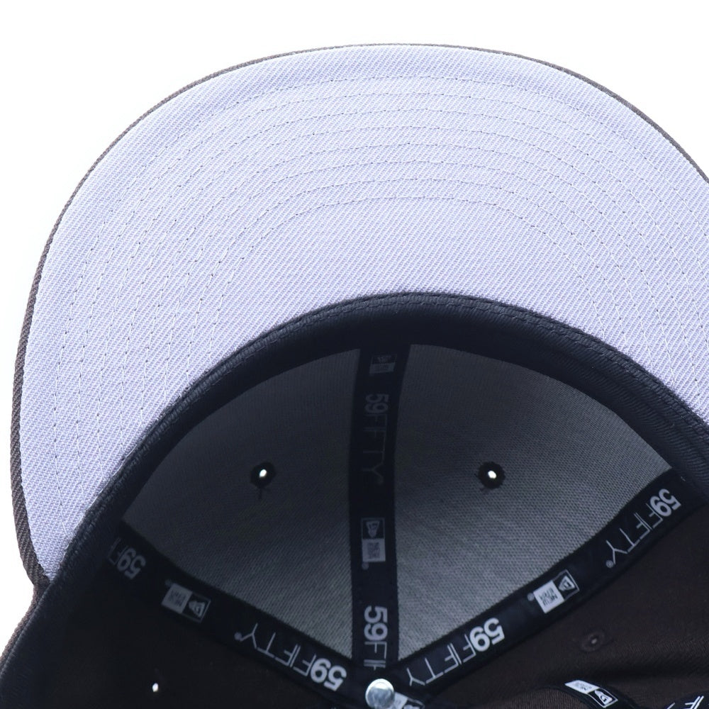 SUPREME(シュプリーム) 18AW ×NEW ERA Classic Script ニューエラ クラシックスクリプト キャップ 帽子 ブラウン