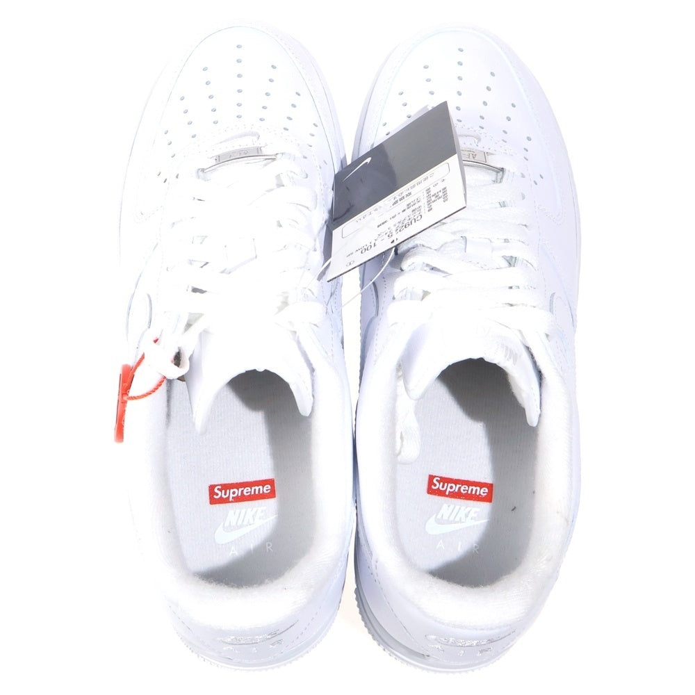 NIKE(ナイキ) ×SUPREME AIR FORCE 1 LOW シュプリーム エアフォース ローカットスニーカー ホワイト US8/26cm CU9225-100