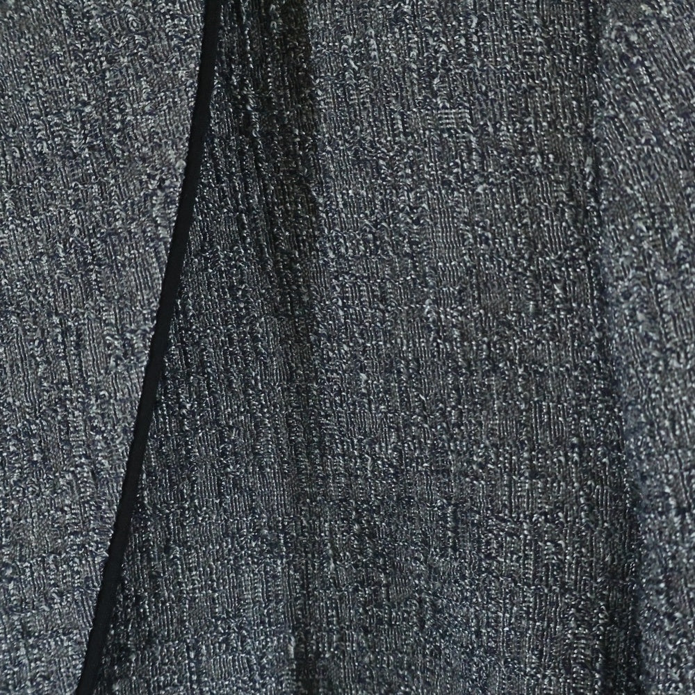 EMPORIO ARMANI(エンポリオアルマーニ) ツイード レーヨン混 シングルテーラードジャケット グレー 1NG19T