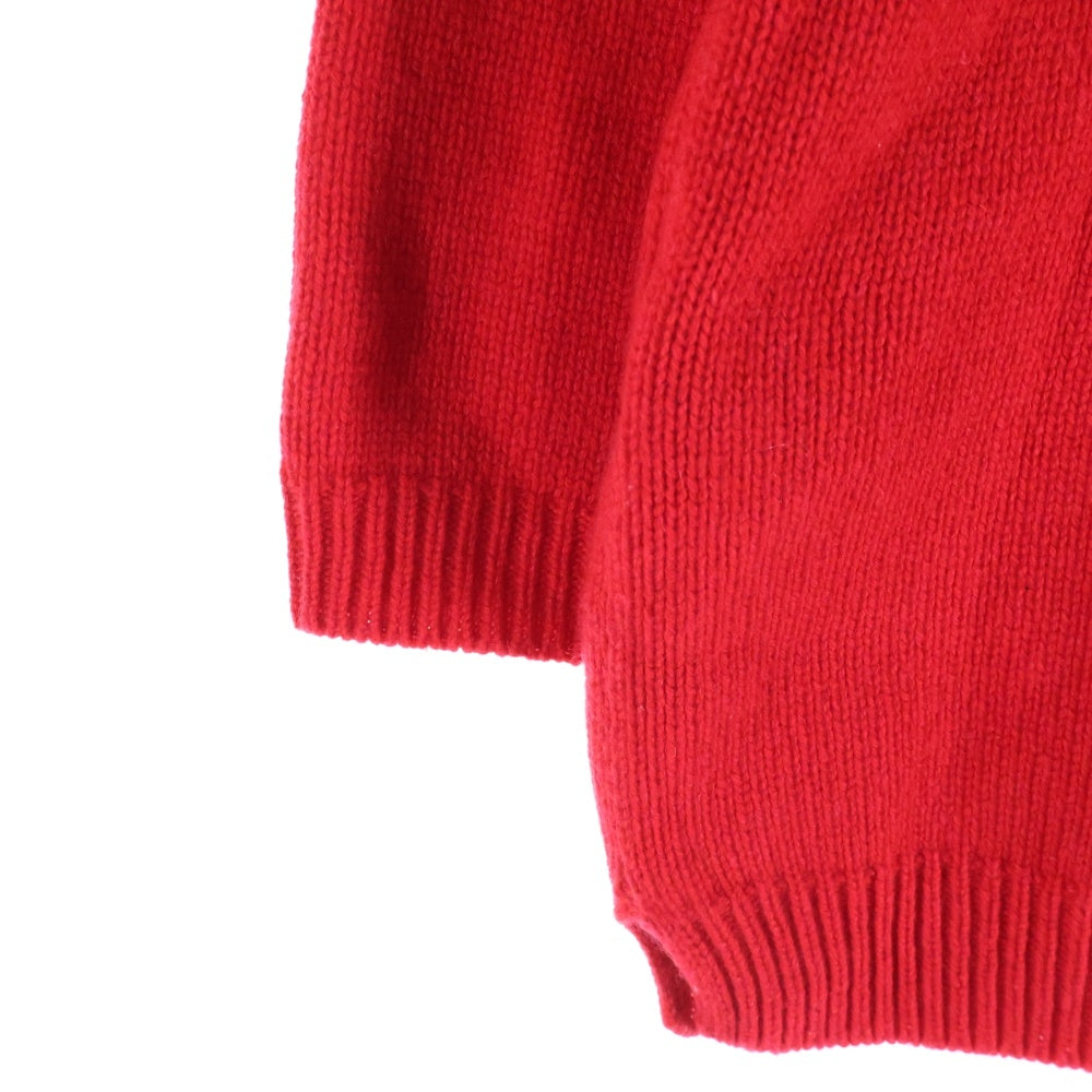 FENDI(フェンディ) レーヨン混 クルーネック ノースリーブ カットソー レッド FS6914