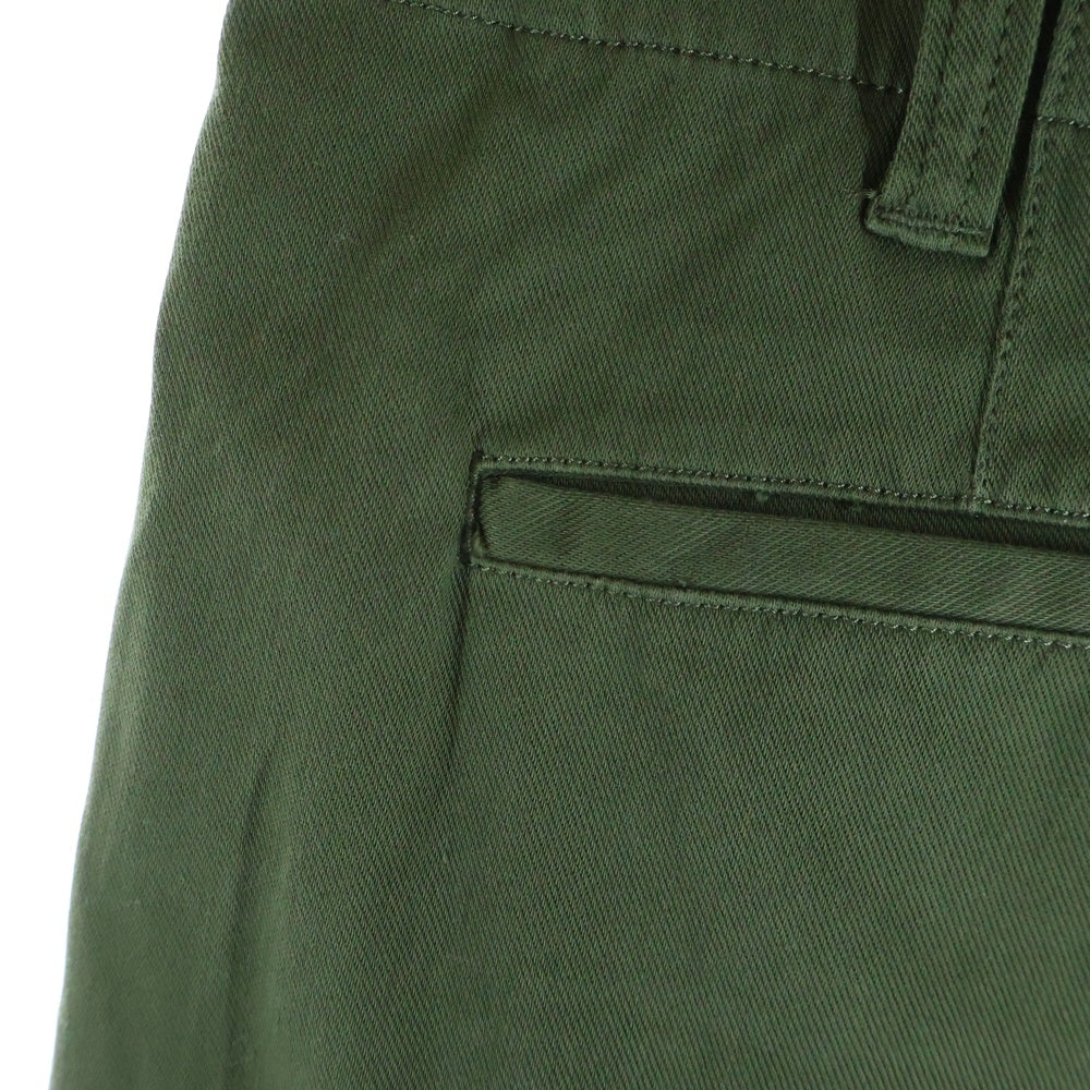 The DUFFER of St.GEORGE(ザダファーオブセントジョージ) ベーシックワンダーシェイプ テーパードパンツ カーキ 557-003
