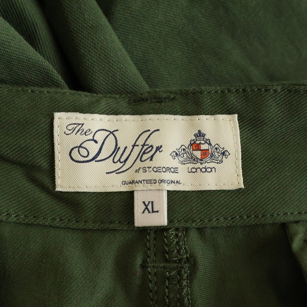 The DUFFER of St.GEORGE(ザダファーオブセントジョージ) ベーシックワンダーシェイプ テーパードパンツ カーキ 557-003