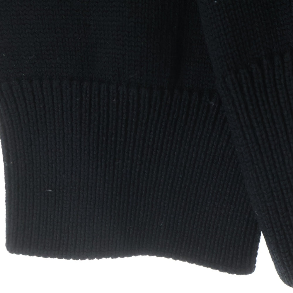 BALENCIAGA(バレンシアガ) 22SS PARIS LOGO CREW NECK KNIT パリスロゴ クルーネック ニット セーター ブラック 682005 T1624
