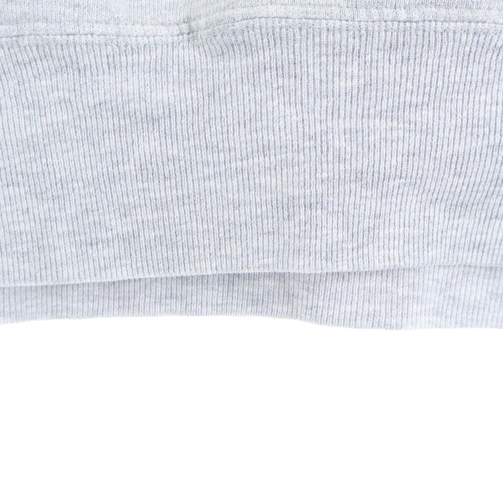 CHAMPION(チャンピオン) 80S REVERSEWEAVE DOUBLE FACE ヴィンテージ リバースウィーブ ダブルフェイス USA製 染み込みプリント クルーネックスウェットトレーナー グレー