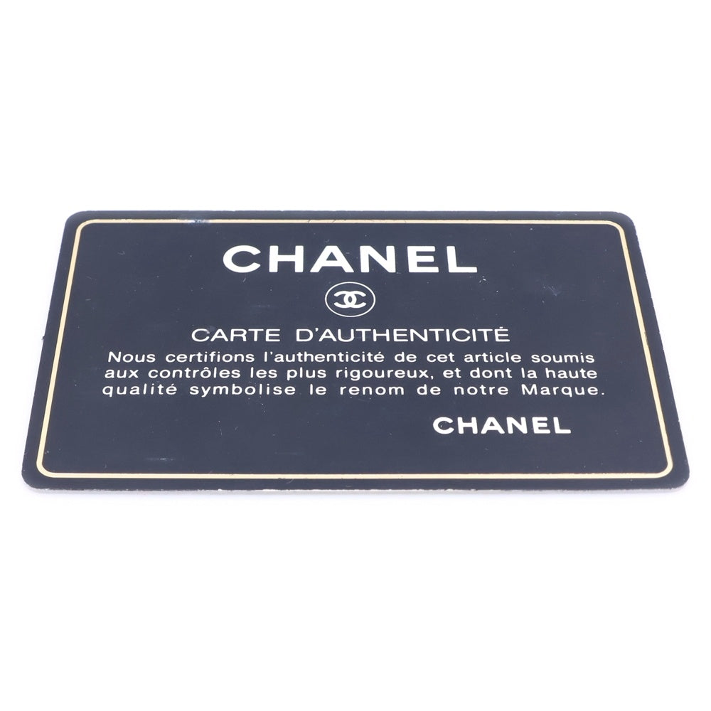 CHANEL(シャネル) エナメルココマークロゴ マトラッセ 名刺入れ カードケース レッド レディース