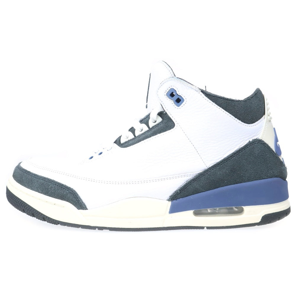 NIKE(ナイキ) ×A MA MANIERE AIR JORDAN 3 RETRO OG SP FOR THE LOVE エアジョーダン 3 レトロ フォー ザ ラブ ミッドカットスニーカー ホワイト US12/30cm HV8571-100