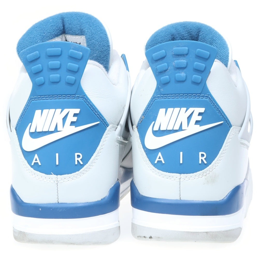 NIKE(ナイキ) AIR JORDAN 4 RETRO INDUSTRIAL BLUE エアジョーダン4 レトロ インダストリアルブルー ミッドカットスニーカー ホワイト/ブルー US12/30cm FV5029-141