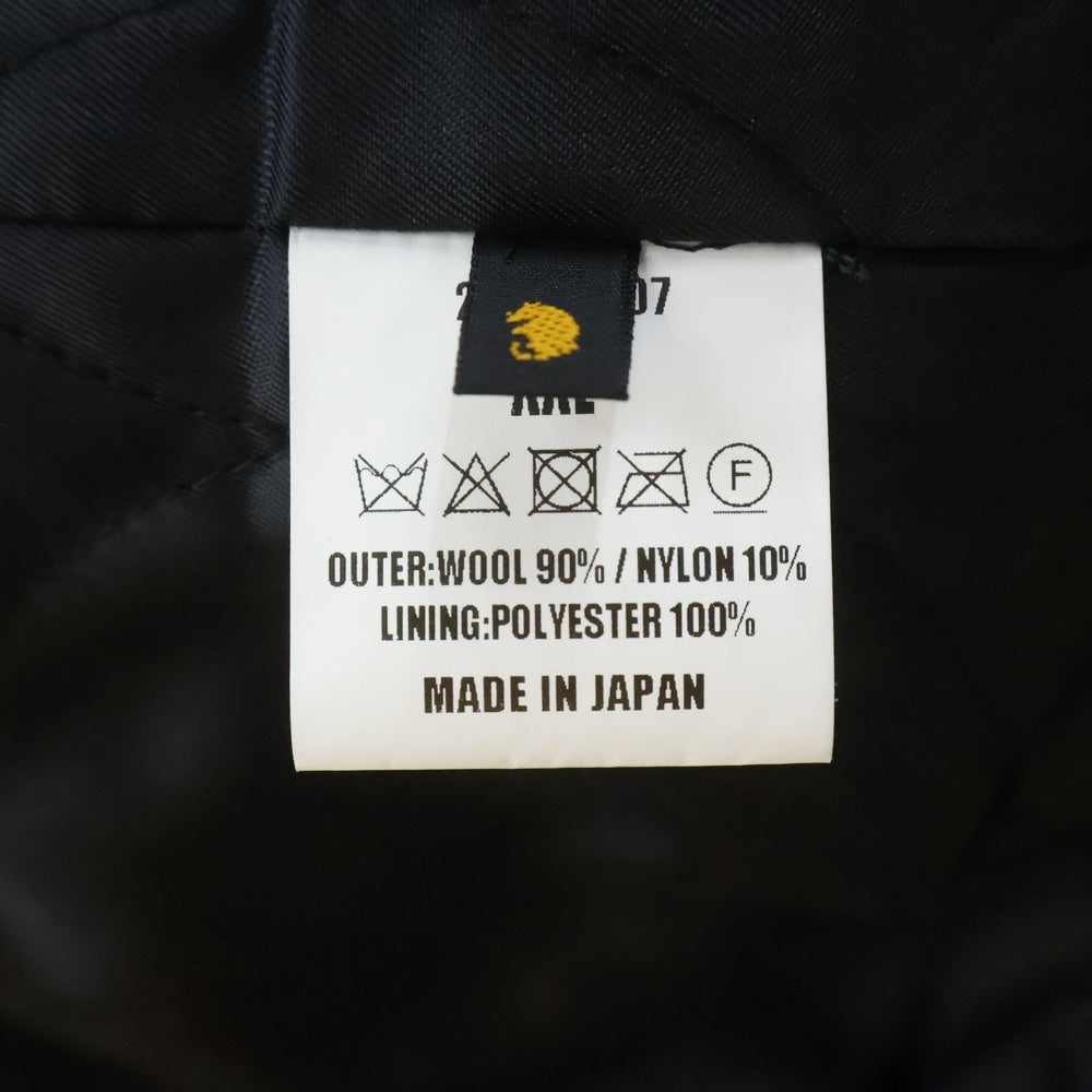 RATS(ラッツ) 24AW CHESTER COAT コーデュロイ インナーキルティング チェスターコート ジャケット ブラック 24'RJ-1007