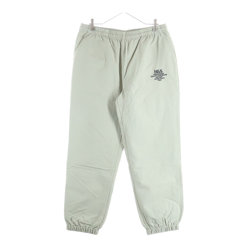 希少 レア ハイドアンドシーク コットンパンツ ホワイト Hideandseek(ハイドアンドシーク) 25AW TRACK PANT インナーメッシュ