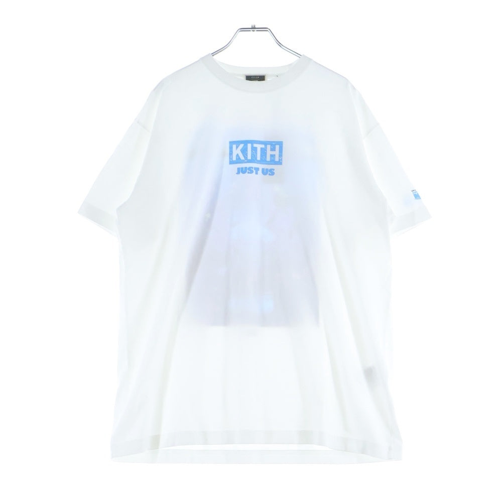 KITH(キス) ×PIXAR DISNEY FINDING NEMO ピクサー ディズニー ファインディング ニモ クルーネック カットソー 半袖Tシャツ ホワイト KHM034371-101